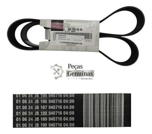 Correia Poliv 8pk1369 Mb Atron 1319 Axor 1933 A0049935896