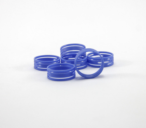 Anel Plástico De Identificação Xlr - Verde Azul