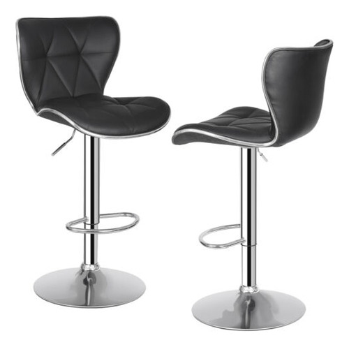 Shell Bar Stools Set Of 4 Adjustable Height Swivel Bar S Bbc