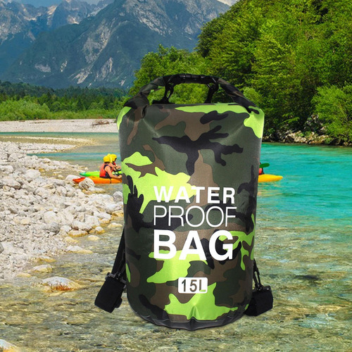 Mochila Impermeable Roll Top Mochila Flotante Para Viajar