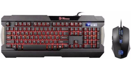 Thermaltake Commander Combo Teclado Y Mouse Tranza Uruguay