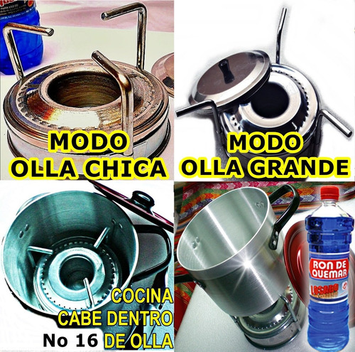 Imagen 3 de 9 de Cocina Portatil Economica De 1 Hornilla Casa Playa Camping