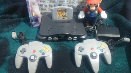 Nintendo 64 Con Mario Party Y 2 Controles ( Envio Gratis )