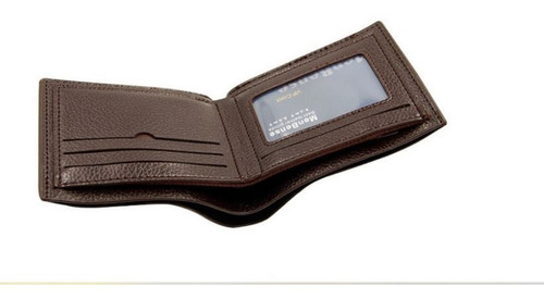 Imagen 6 de 8 de Set Cartera Para Hombre Tipo Piel Billetera Y Llavero