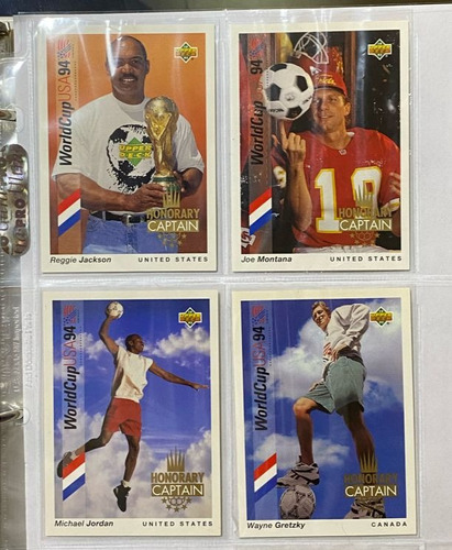 Upper Deck World Cup 1994 Set Capitanes Honorarios Jordan 