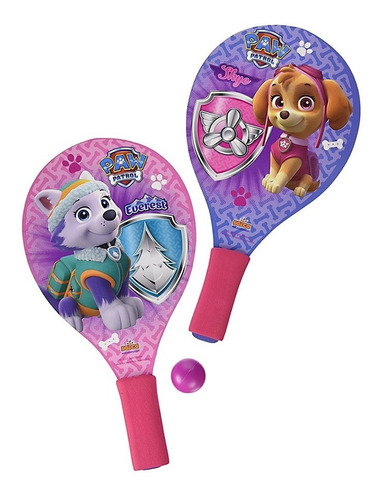 Paw Patrol Paletas De Playa Rosa - Mosca