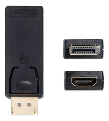 Adaptador Display Port A Hd Compatible Con Hdmi® Color Negro