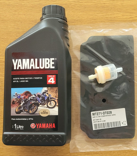 Kit Service Yamaha 105 Crypton Yamalube + F Aire + F Nafta