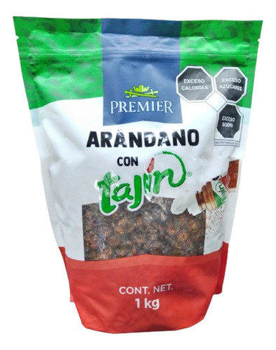 Arándano Enchilado Con Tajin De 1kg Premier Snacks Saludable