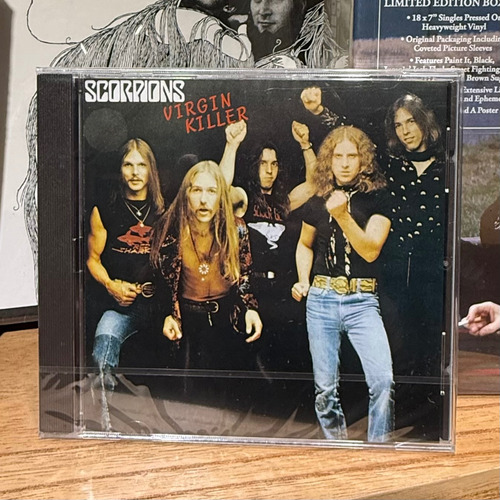 Cd Scorpions Virgin Killer Eu Import Remasterizado