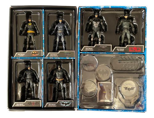 Batman The Ultimate Movie Collection Set 6 Figuras Mcfarlane (Usado)