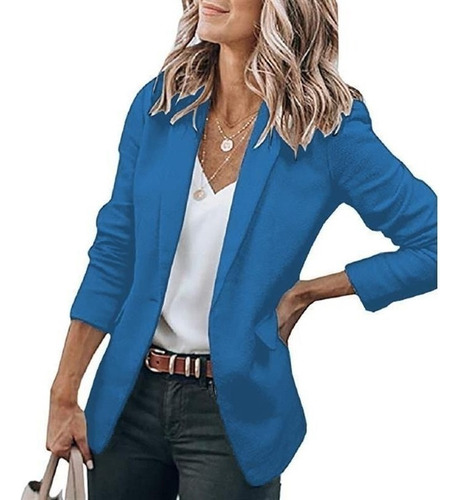Imagen 4 de 5 de Ropa De Mujer Retro Abrigo De Temperamento Traje Muje