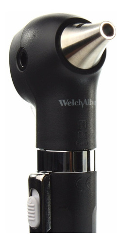 Imagen 3 de 10 de Otoscopio Led Welch Allyn 2.5v Fibra Óptica Pocket Negro