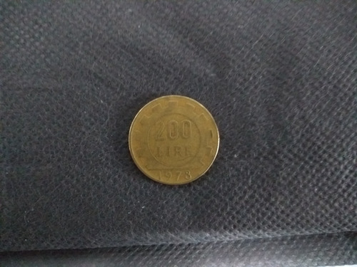 Moeda 200 Lira Itália 1978
