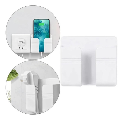 Suporte Para Carregar Celular Parede Tomada Apple Samsung 
