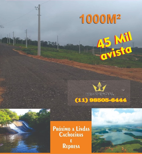 (ld) Terrenos De 1000m² Com Escritura Individual