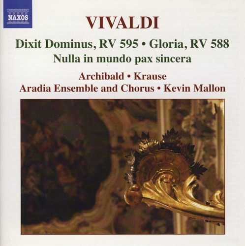 Cd   Vivaldi  Sacred Music   Dixit Dominus   Gloria  Sellado