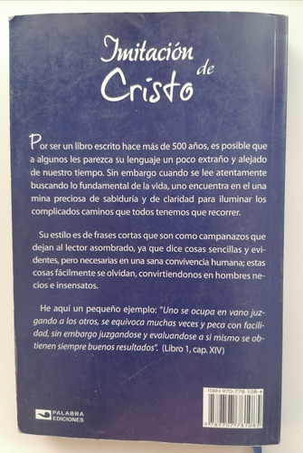 Imitación De Cristo, Tomás De Kempis | MercadoLibre