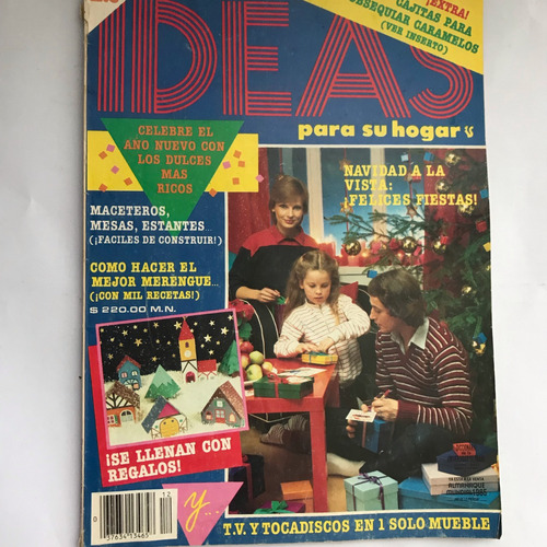 Revista Ideas Para Su Hogar - Año 7 No. 12 Dic. 1984