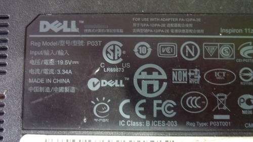 Laptop Mini Dell Po3t