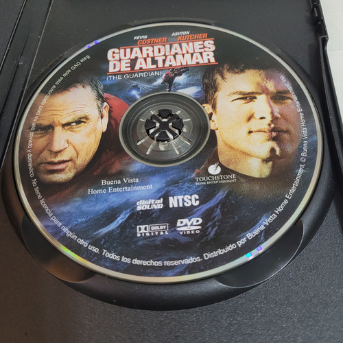 Dvd,guardianes De Altamar,costner,kutcher,1y4,caballito (Usado)