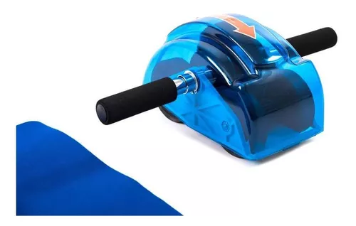 Slider Wheel Roller Roda De Abdominal E Lombar + Mini Tapete