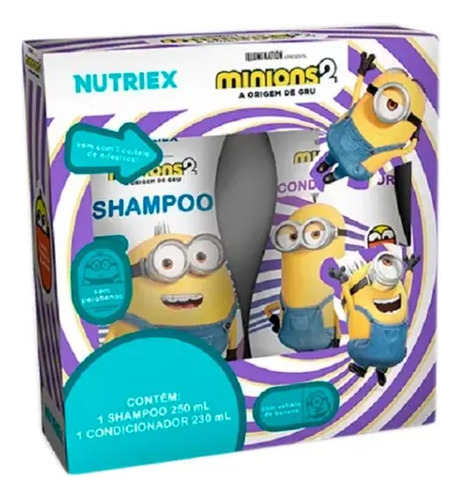 Meu Malvado Favorito Nutriex (shampoo +sabonete Líq)