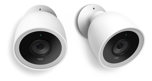 Set De 2 Cámaras De Seguridad Para Exteriores Nest Cam Iq