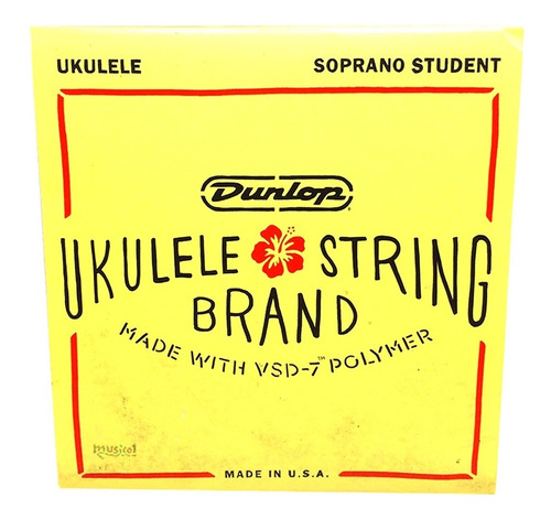 Encordoamento Ukulele Dunlop Vsd7 Soprano Stu Nylon Promoção