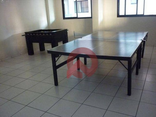 Imagem 7 de 28 de Apartamento Com 2 Dormitórios À Venda, 85 M² Por R$ 350.000 - Canto Do Forte - Praia Grande/sp - Ap3584