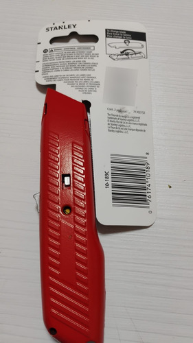 Cuchillo Cartonaje Stanley Auto-retractilseguridad (10-189c)