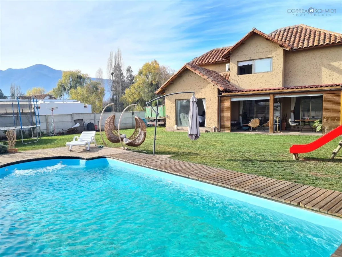Imagen 1 de 30 de Casa En Arriendo La Hacienda Machalí