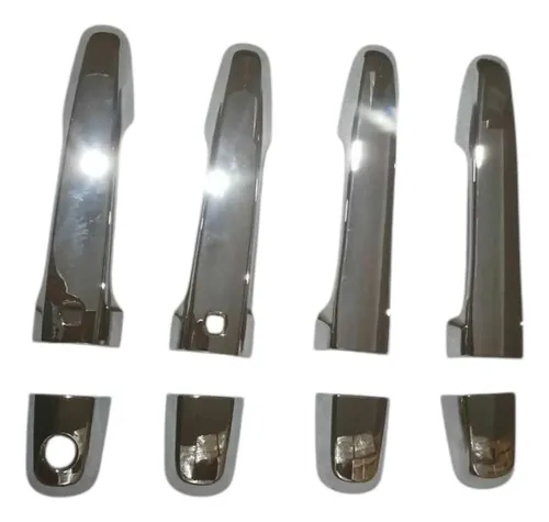 Cubierta Cromada Para Manijas De Puerta Dodge Ram 1500 2009-2017 | 8 Piezas, Superposición Fácil