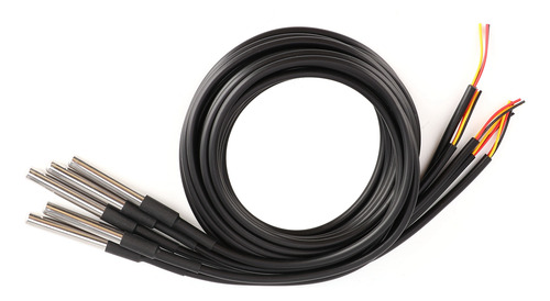 Sensor De Temperatura, 5 Unidades, Sonda De Acero Inoxidable