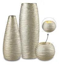 Comprar Jarrones Dorados Para Decoración Del Hogar Jarrón Alto Para