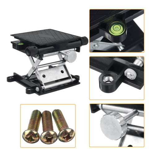 Plataforma De Aleación De Aluminio Lab Lift Stand Table Jack