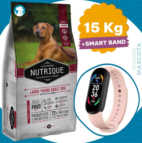 Alimento Nutrique Perro Adulto Raza Grande 15 Kg