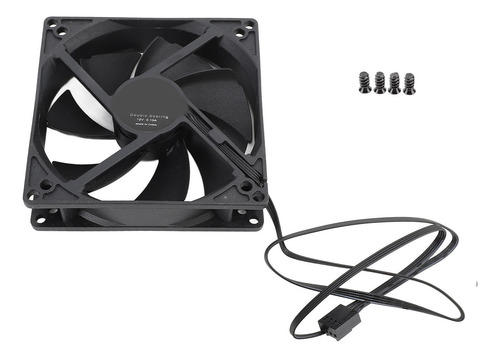 Ventilador Pwm Case De 100 Mm Con Doble Bola, Temperatura In