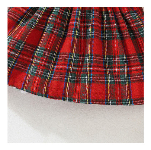 Vestido De Mameluco Navideño Para Niñas Ropa De Navidad