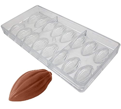 Goldbaking Cocoa Pod Chocolate Mold Nut Policarbonato Chocol