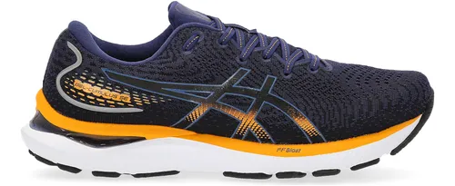 Zapatillas Asics Tenis Hombre Gel Backhand Azul-amarillo Cli