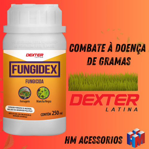 Fungidex 250ml Controle De Doenças E Pragas De Jardim