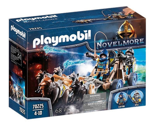 Playmobil 70225 Novelmore Equipo Lobo Mundo Manias