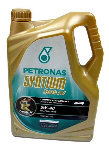 Lubricante Aceite 5w40 Petronas Syntium 3000 Bidón 4l