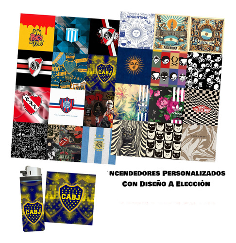 Encendedor Personalizado Con Diseño A Elección