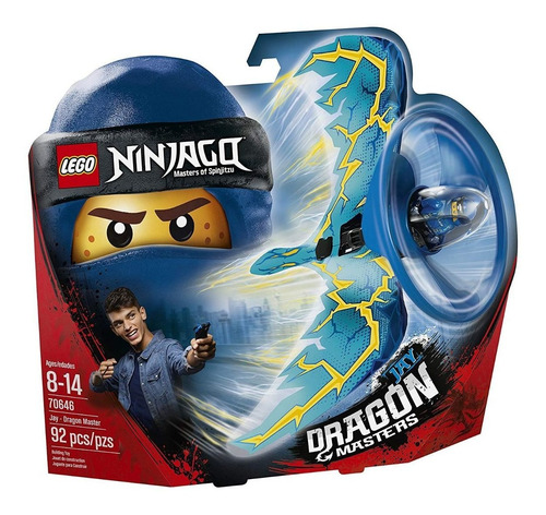 Todobloques Lego 70646 Ninjago Jay Maestro Dragón Dorado !