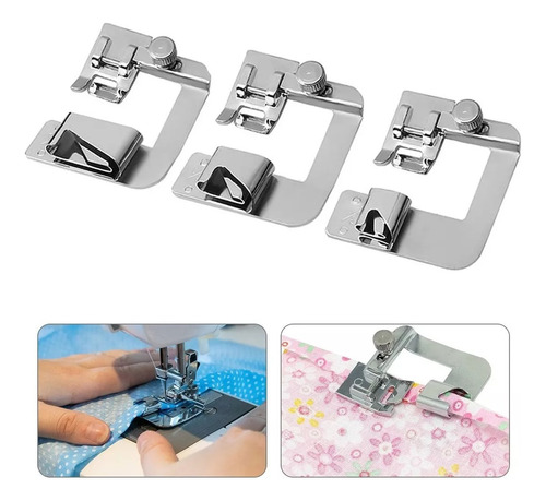 Juego De Prensatelas Para Máquina De Coser De 3 Piezas