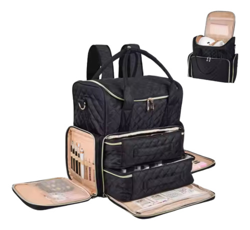 Mochila Manicure Maquillaje Nails Makeup Neceser Maleta Pro