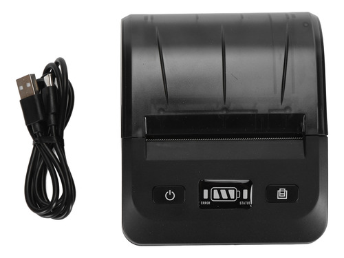 Impresora De Recibos Inalámbrica, Portátil, Compatible Con V