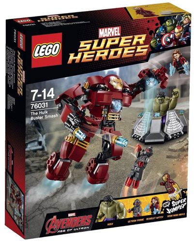 Lego 76031 Marvel Super Heroes Hulk Buster Smash Imbatible !